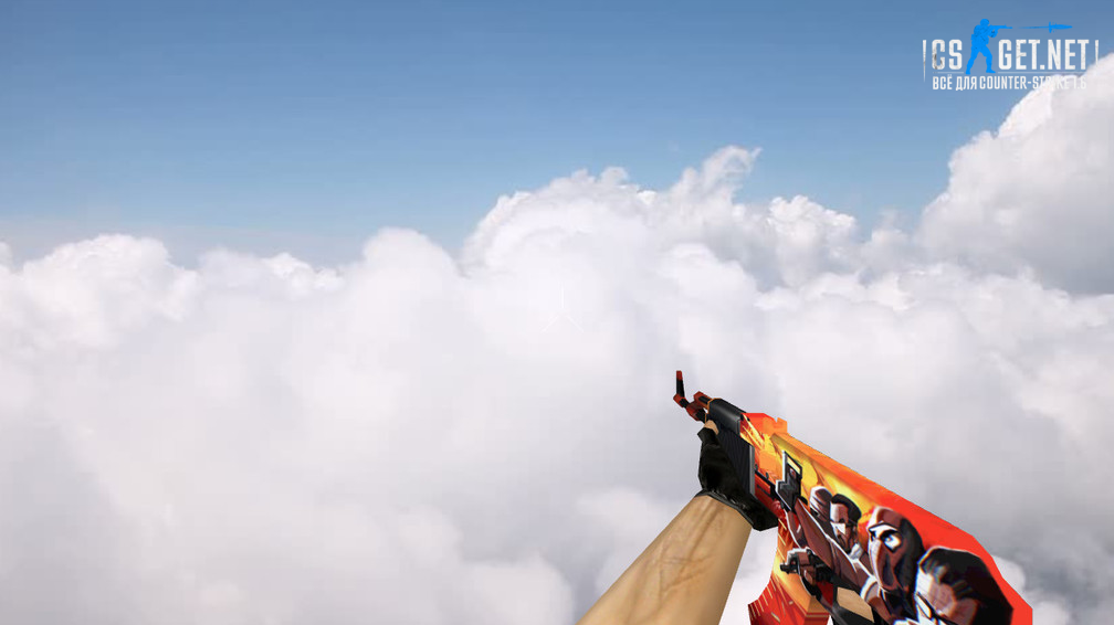 Модель «Default AK-47 Propaganda» для CS 1.6