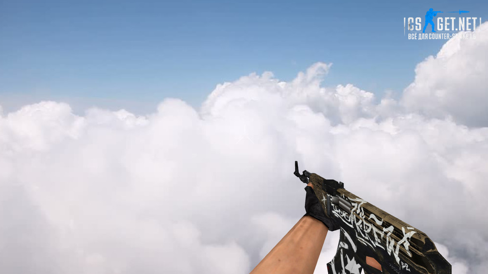 Модель «Default AK-47 Wasteland Rebel» для CS 1.6