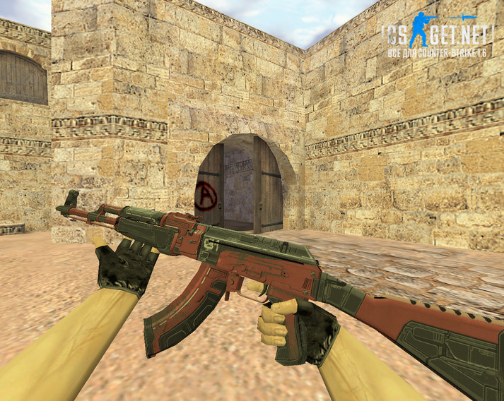 Модель «AK-47 Orbit Mk01» для CS 1.6