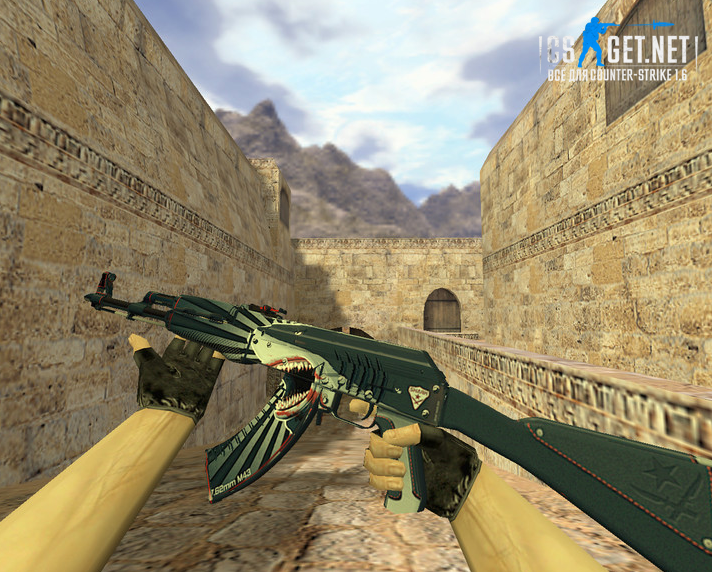 Модель «АК-47 Акула» для CS 1.6