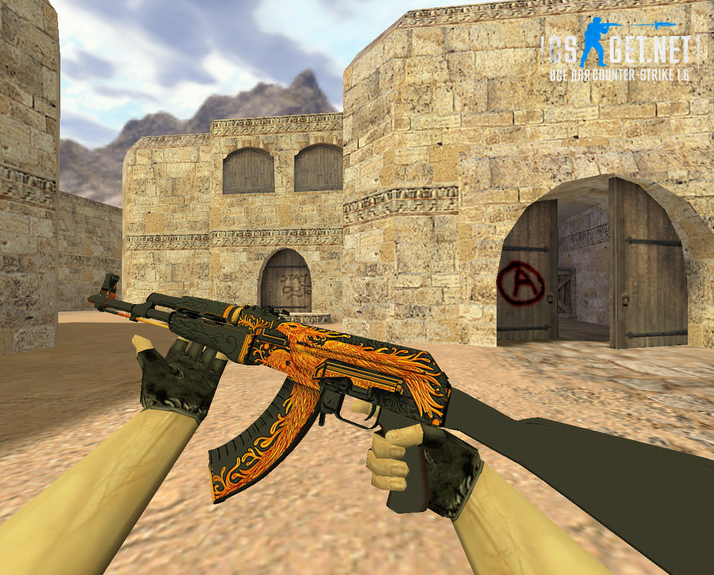 Модель «АК-47 Феникс» для CS 1.6