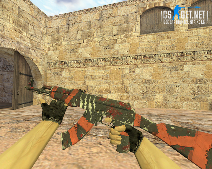 Модель «АК-47 Выживший» для CS 1.6