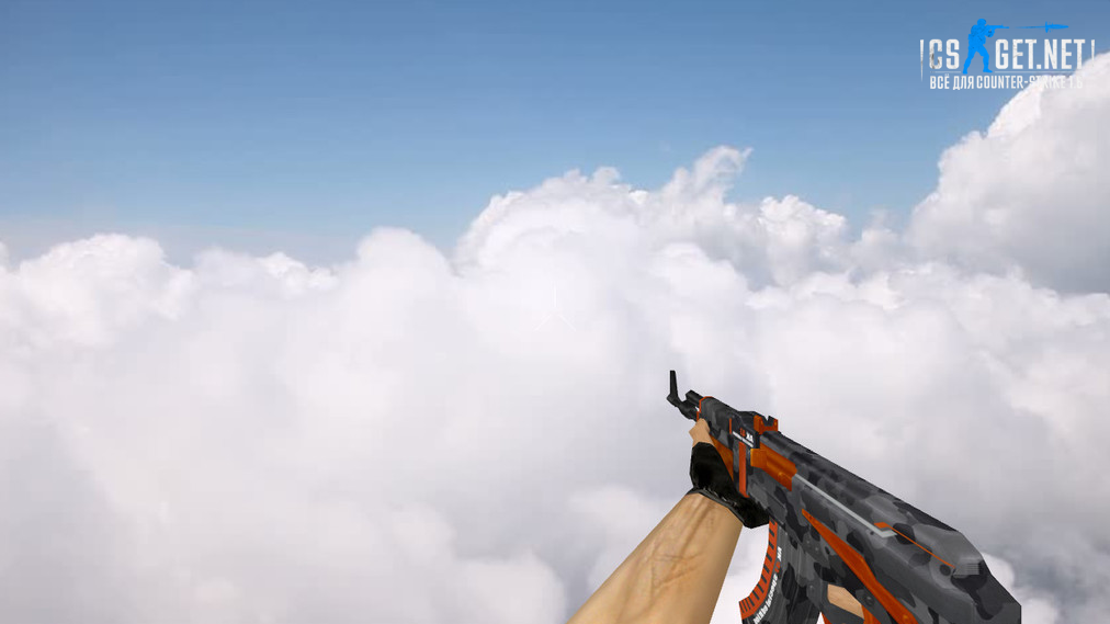 Модель «Default AK47 Vanquish» для CS 1.6