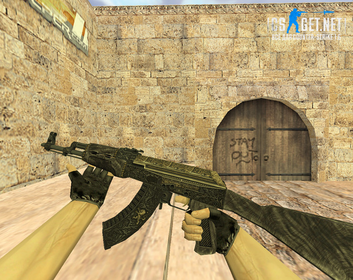 Модель «АК-47 Гордость» для CS 1.6