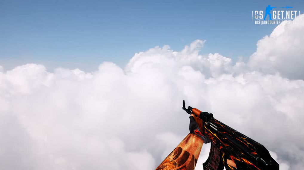 Модель «Default AK-47 Fire» для CS 1.6