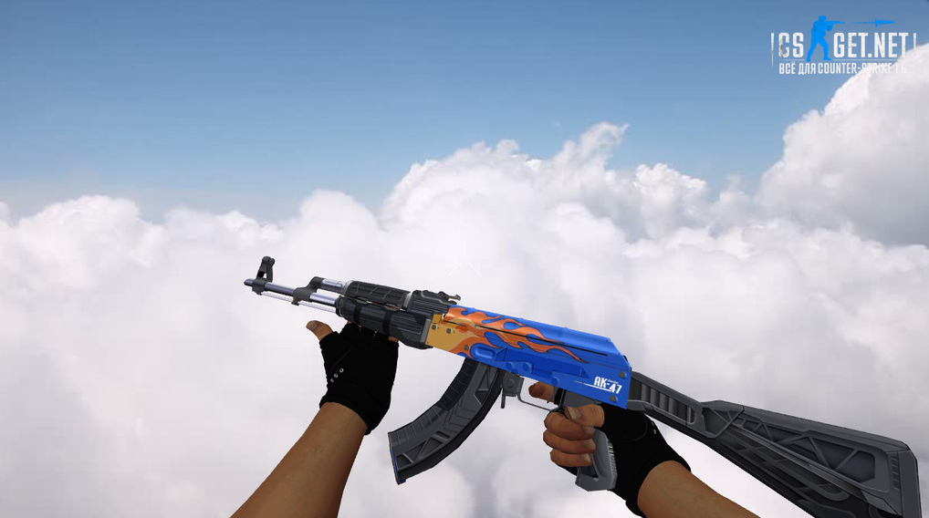 Модель «AK-47 Stainless» для CS 1.6