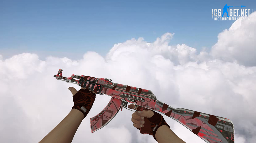 Модель «AK-47 Ruby Forged» для CS 1.6
