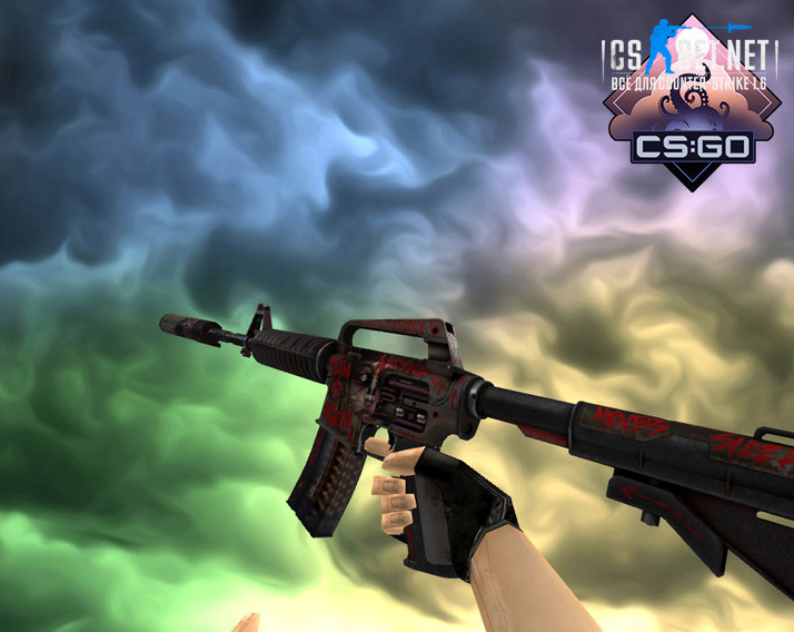 M4A1-S | Ночной ужас (Night Terror) для CS 1.6