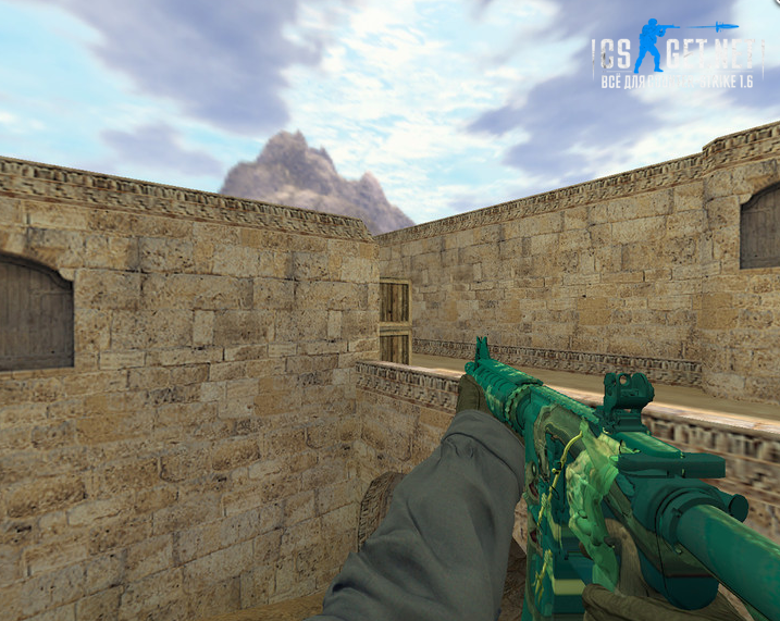 Модель «М4А4 Посейдон» для CS 1.6