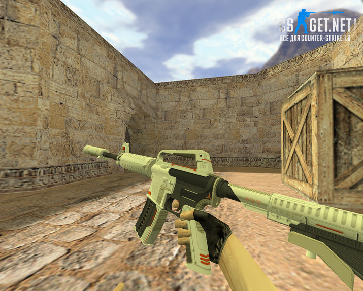 Модель «М4А1 Механо-пушка» для CS 1.6