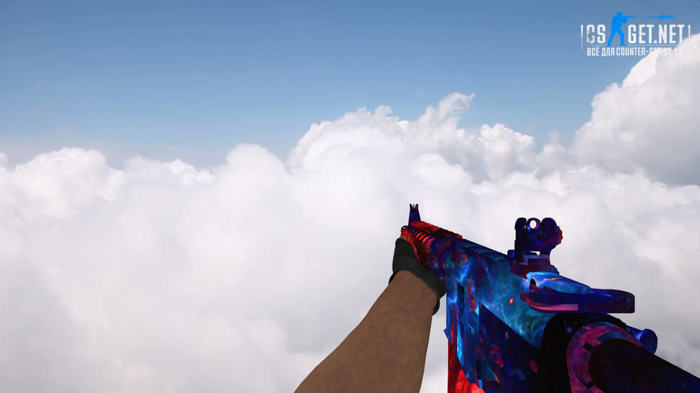 Модель «M4A4 Space Spiral» для CS 1.6