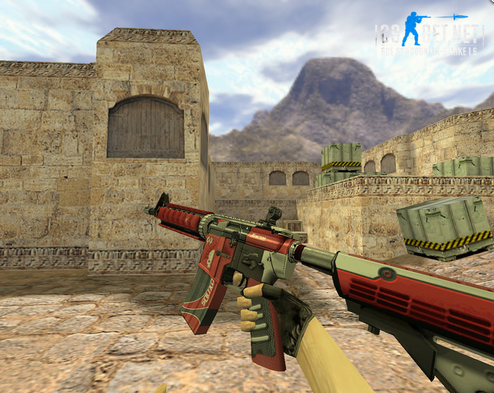 Модель «M4A4 X-Factor» для CS 1.6