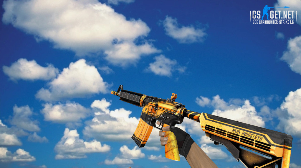 Модель «M4A4 Industrya» для CS 1.6