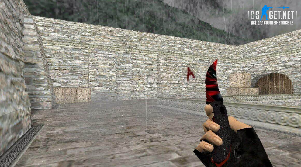 Модель «Складной нож | Crimson Ruby» для CS 1.6