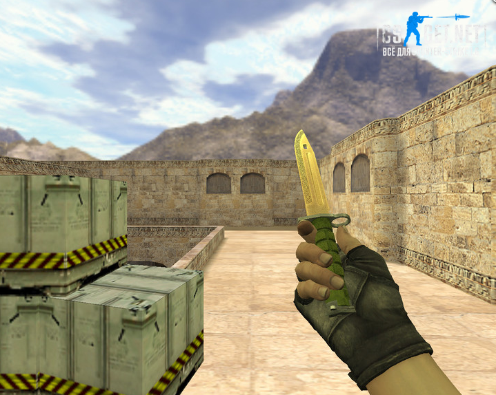 Модель «Штык-нож Лор» для CS 1.6