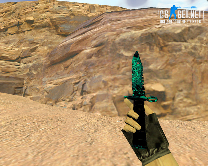 Модель «Штык-нож М9 Осколок» для CS 1.6