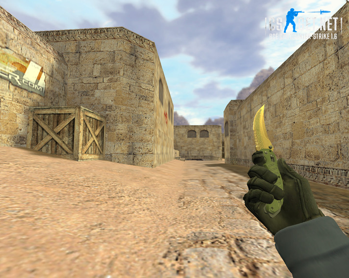 Модель «Складной нож Лор» для CS 1.6