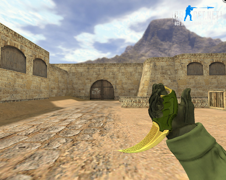 Модель «Нож Керамбит Легенды» для CS 1.6