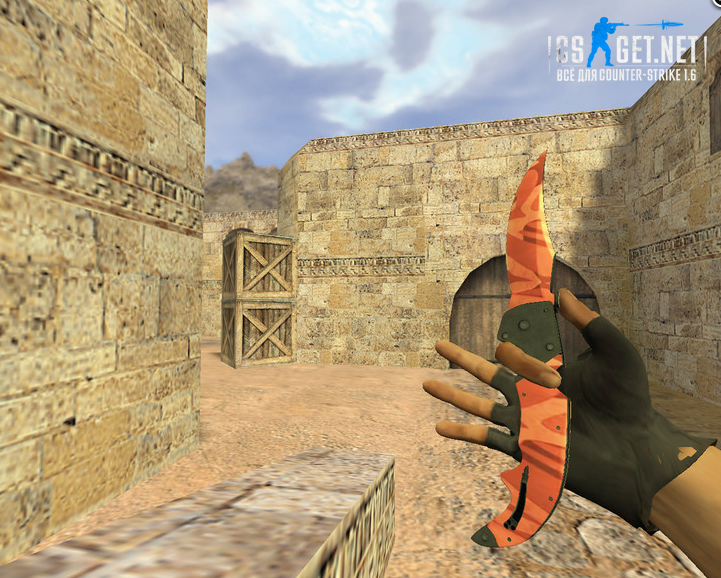 Модель «Нож Фальшион Убийство» для CS 1.6