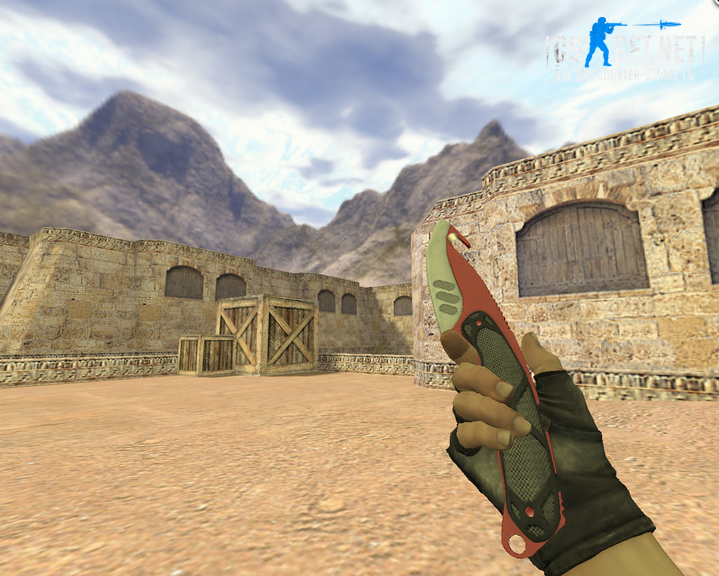 Модель «Нож с лезвием-крюком Автотроника» для CS 1.6