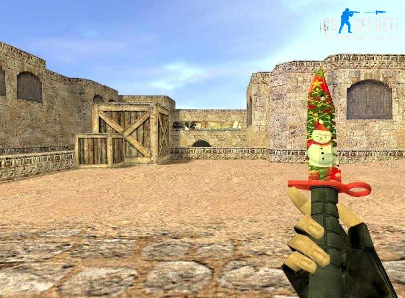 Модель «Новогодний штык-нож М9» для CS 1.6