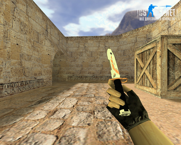 Модель «Штык-нож Азимов» для CS 1.6