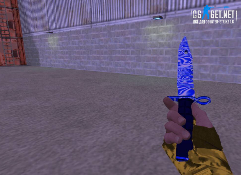 Модель «Штык-нож М9 | Дамасская сталь» для CS 1.6