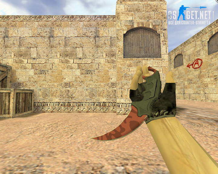 Модель «Нож Керамбит Убийство» для CS 1.6