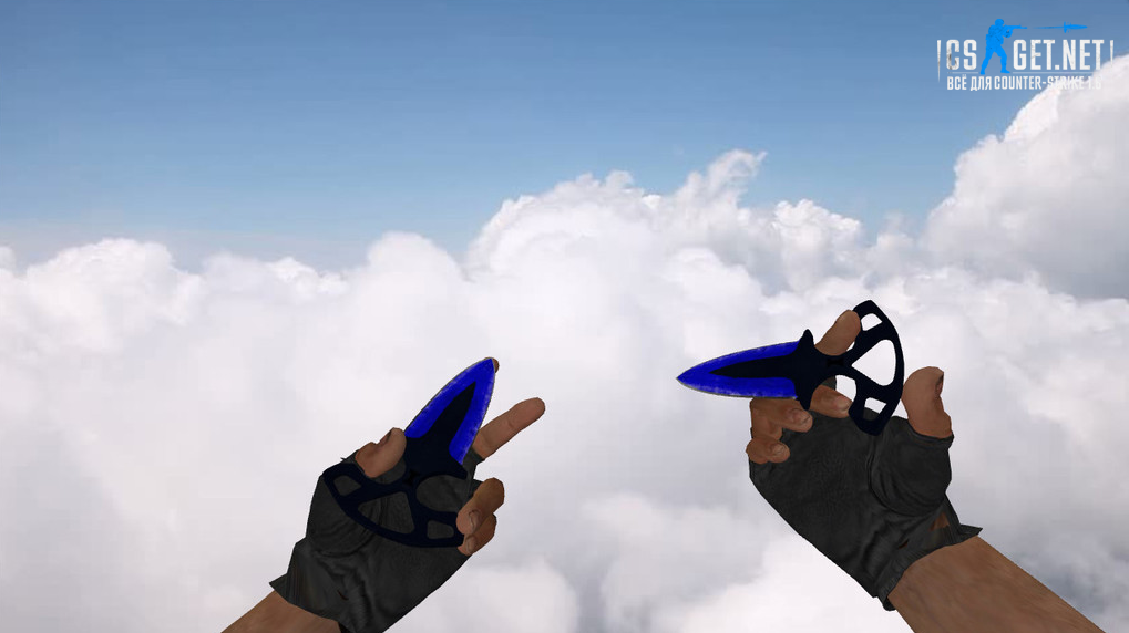 Модель «Shadow Daggers Doppler Sapphire» для CS 1.6