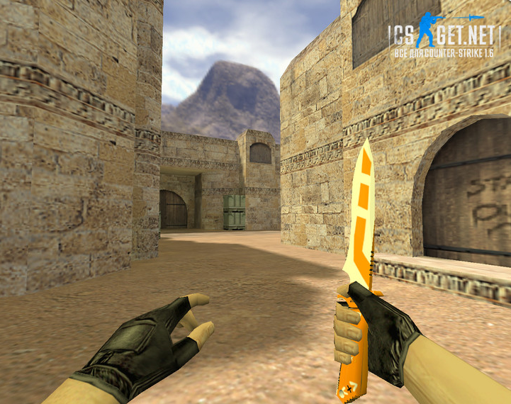 Модель «Нож Азимов» для CS 1.6