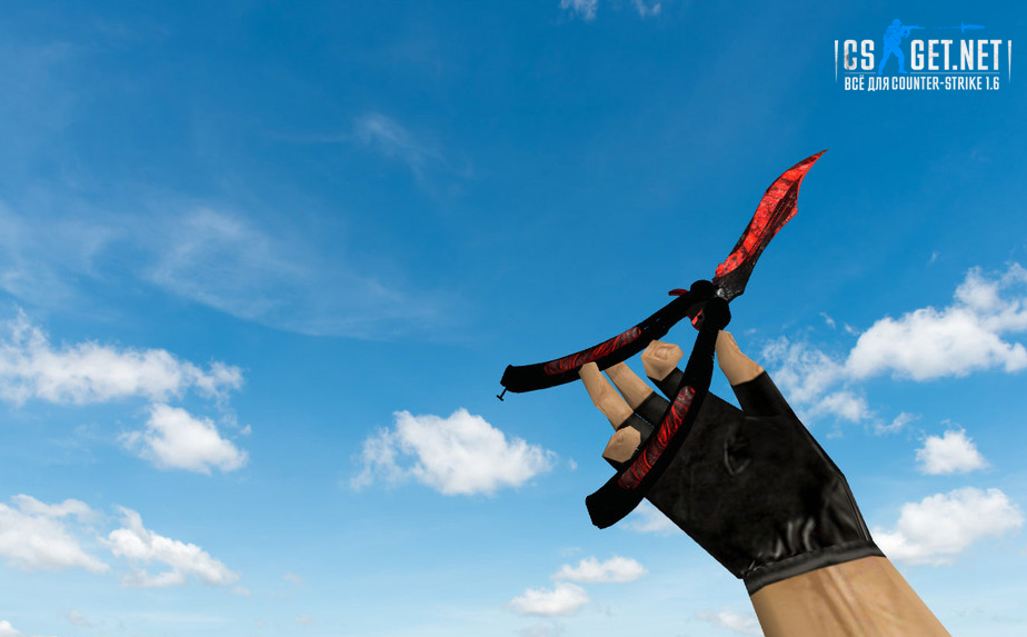 Модель «Нож-бабочка | Вампир» для CS 1.6