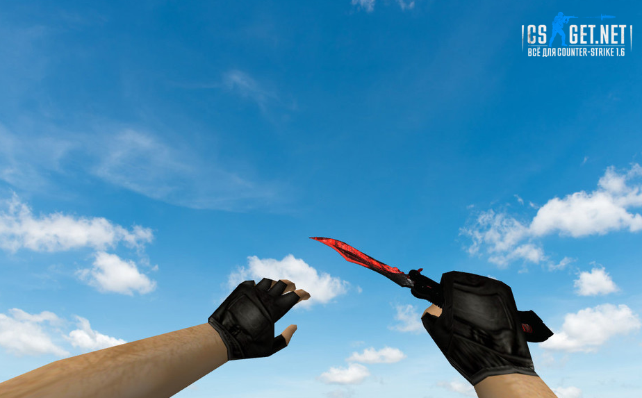 Модель «Нож-бабочка | Вампир» для CS 1.6