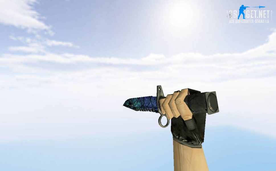 Модель «Штык-нож М9 | Water BreakOut» для CS 1.6