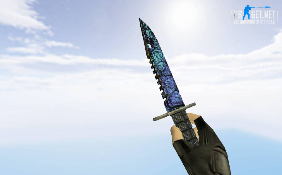 Модель «Штык-нож М9 | Water BreakOut» для CS 1.6