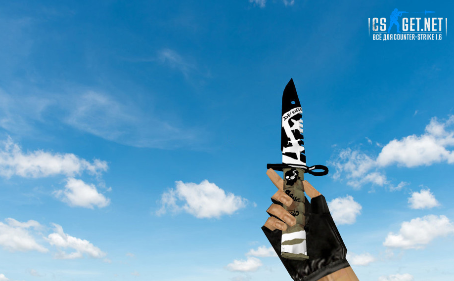 Модель «Штык-нож M9 | Пустынный повстанец» для CS 1.6