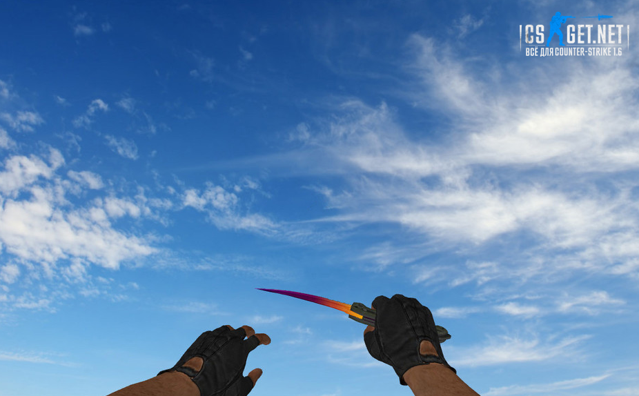 Модель «Складной нож | Градиент» для CS 1.6