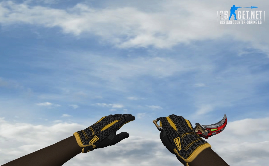 Модель «Керамбит | Cyberium» для CS 1.6