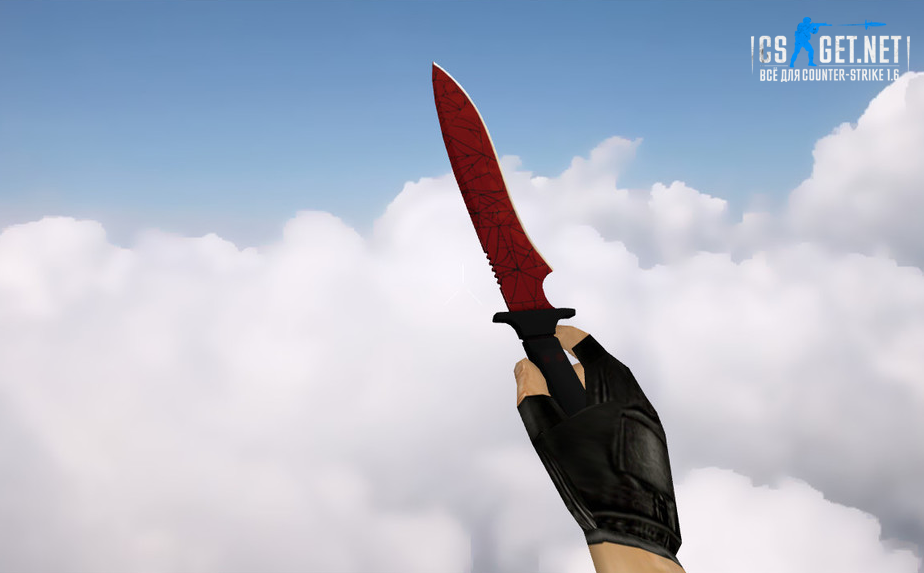 Модель «Классический нож | Кровавая паутина» для CS 1.6