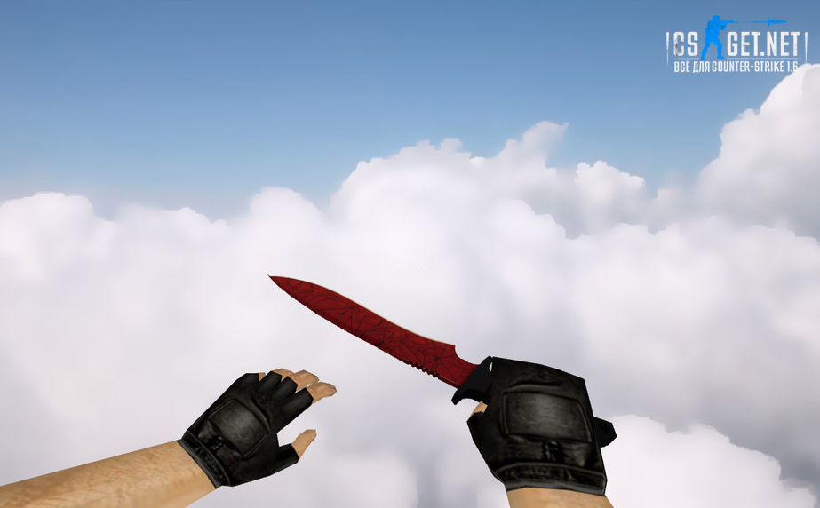 Модель «Классический нож | Кровавая паутина» для CS 1.6