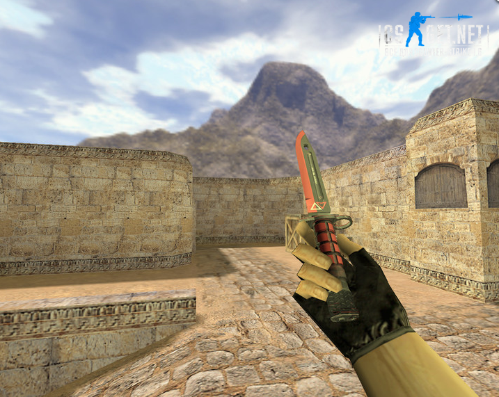 Модель «Штык-нож Экотек» для CS 1.6