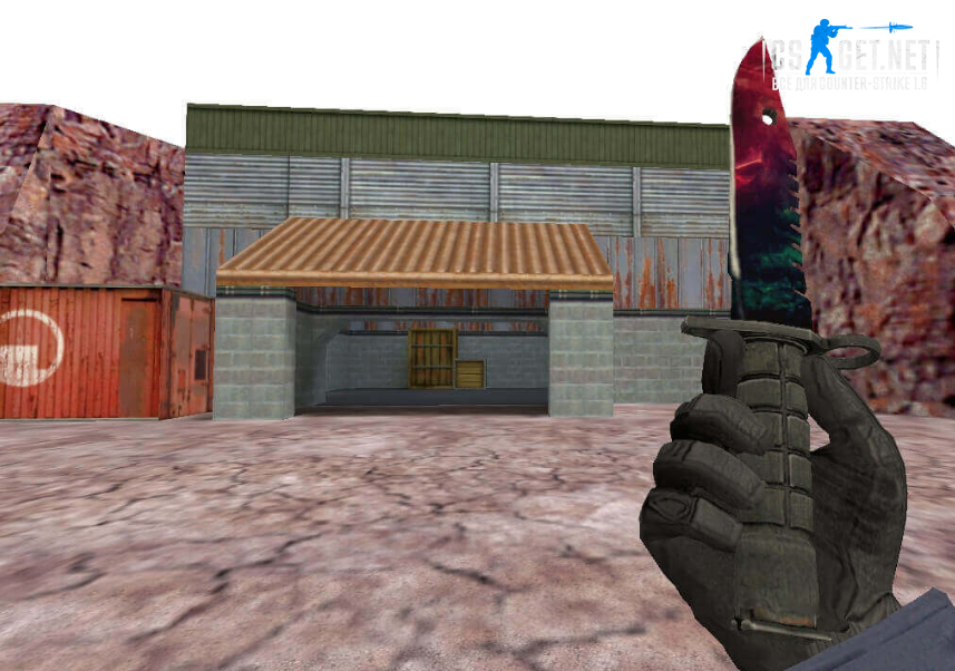 Модель «Штык-нож | Cosmic» для CS 1.6