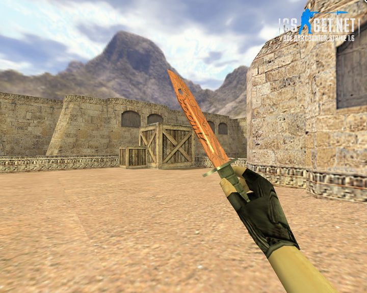 Модель «Штык-нож БАХ» для CS 1.6