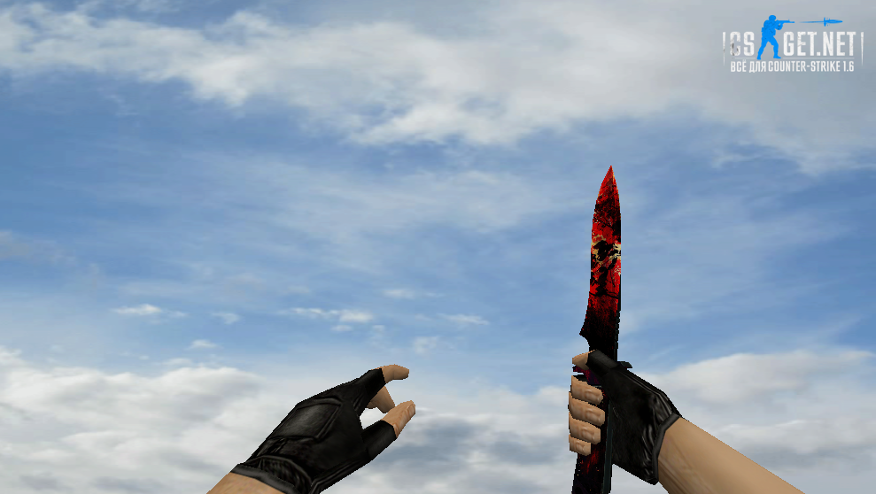 Модель «Стандартный нож | Red Nature» для CS 1.6