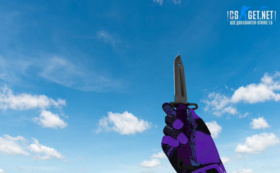 Модель «Штык-нож Ультрафиолет» для CS 1.6