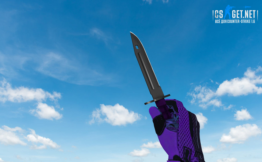 Модель «Штык-нож Ультрафиолет» для CS 1.6