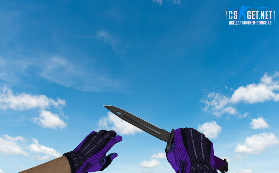 Модель «Штык-нож Ультрафиолет» для CS 1.6