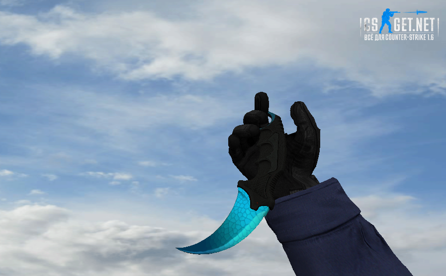 Модель «Керамбит | Fusion» для CS 1.6