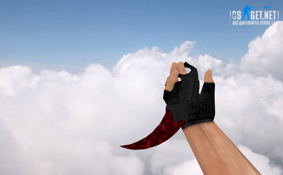 Модель «Karambit Storm» для CS 1.6