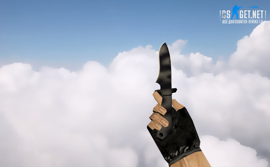 Модель «Классический нож | Сажа» для CS 1.6