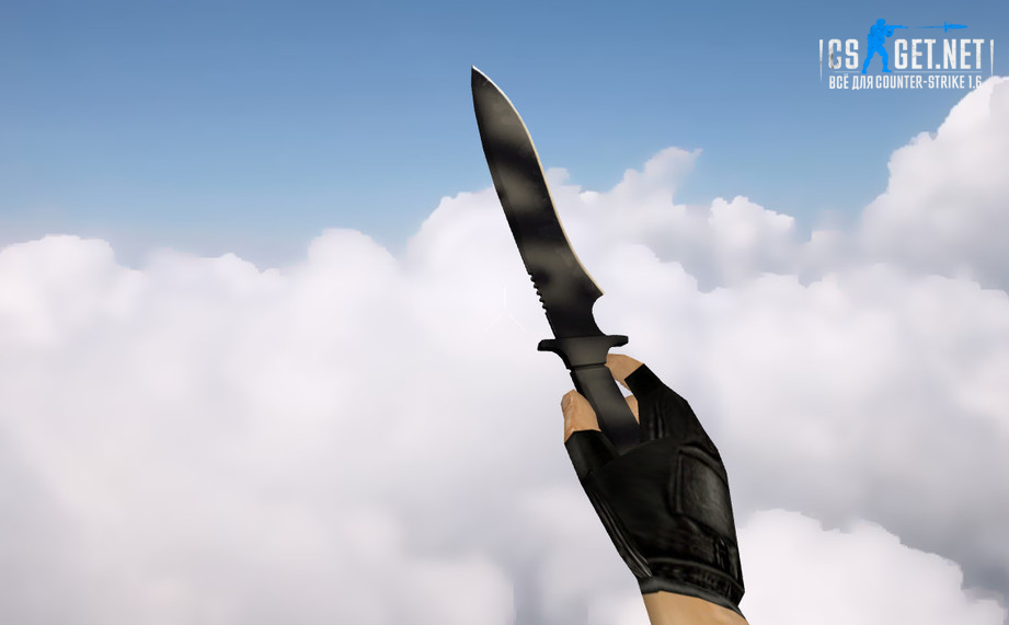 Модель «Классический нож | Сажа» для CS 1.6